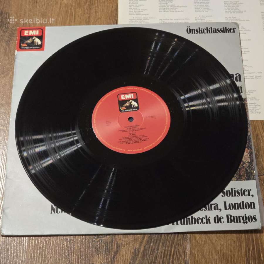 Carl Orff Carmina Burana Lp - nuotraukos Nr. 4