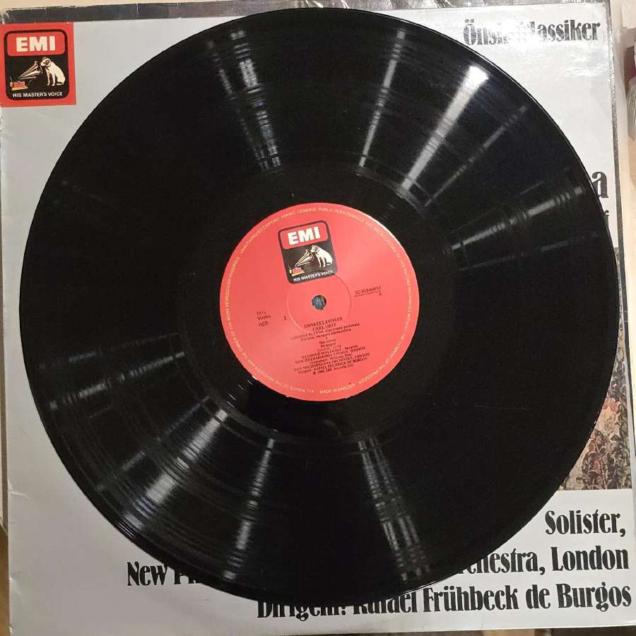 Carl Orff Carmina Burana Lp - nuotraukos Nr. 5