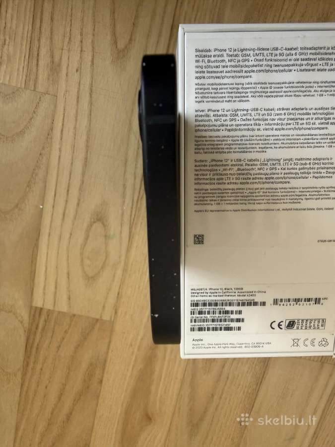 iPhone 12 128 GB mėlynas - nuotraukos Nr. 3