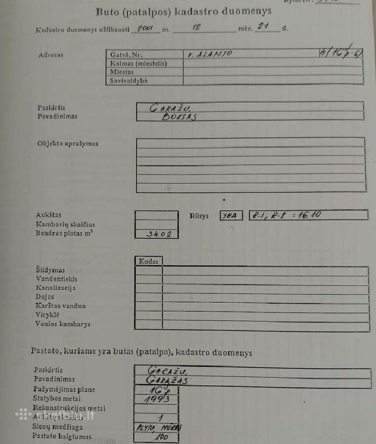 Parduodamas garažas - nuotraukos Nr. 6
