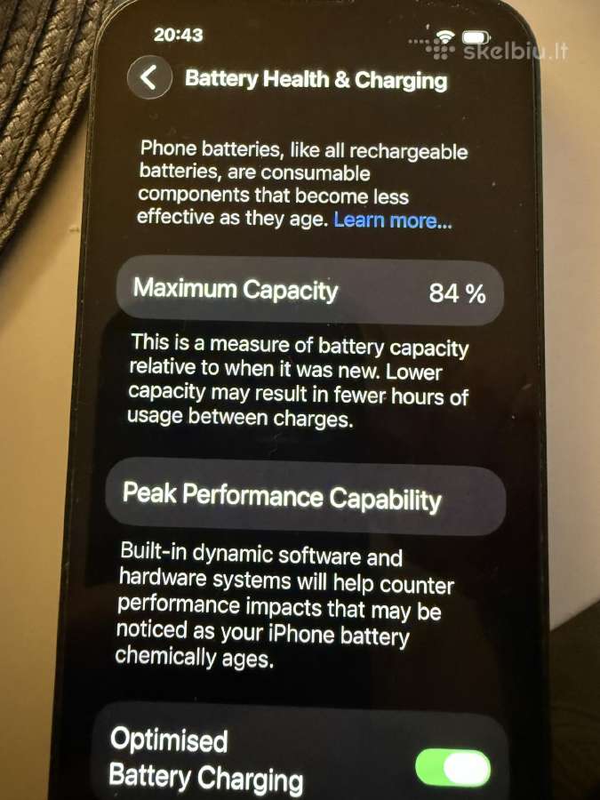 iPhone 13 128gb žalias - nuotraukos Nr. 4