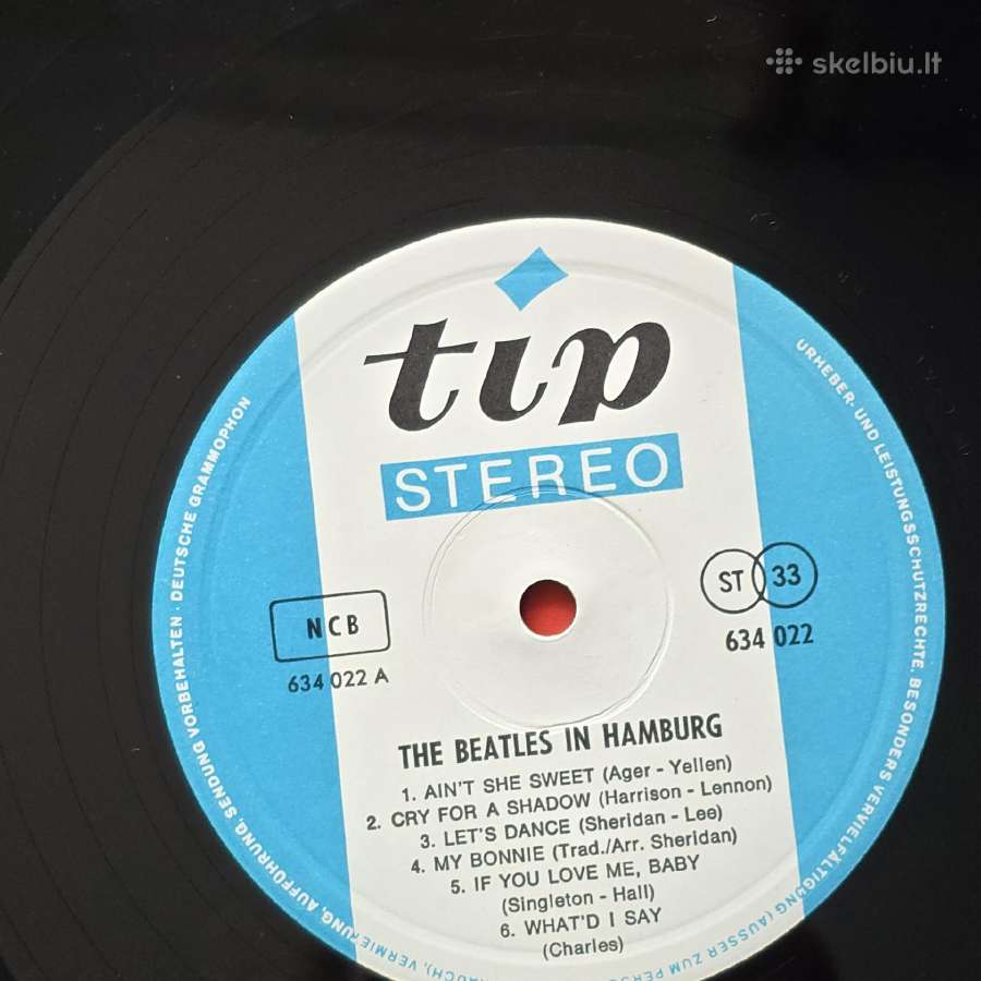The Beatles In Hamburg Lp - nuotraukos Nr. 3