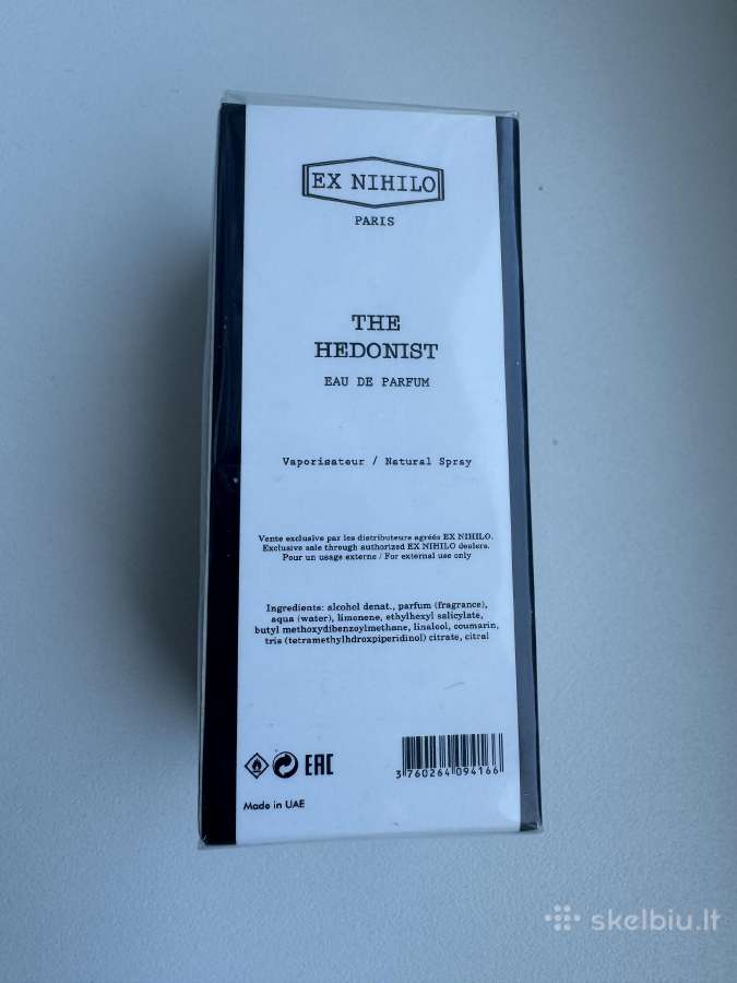 Naujas The Hedonist Ex Nihilo 25 ml-32 eur - nuotraukos Nr. 4