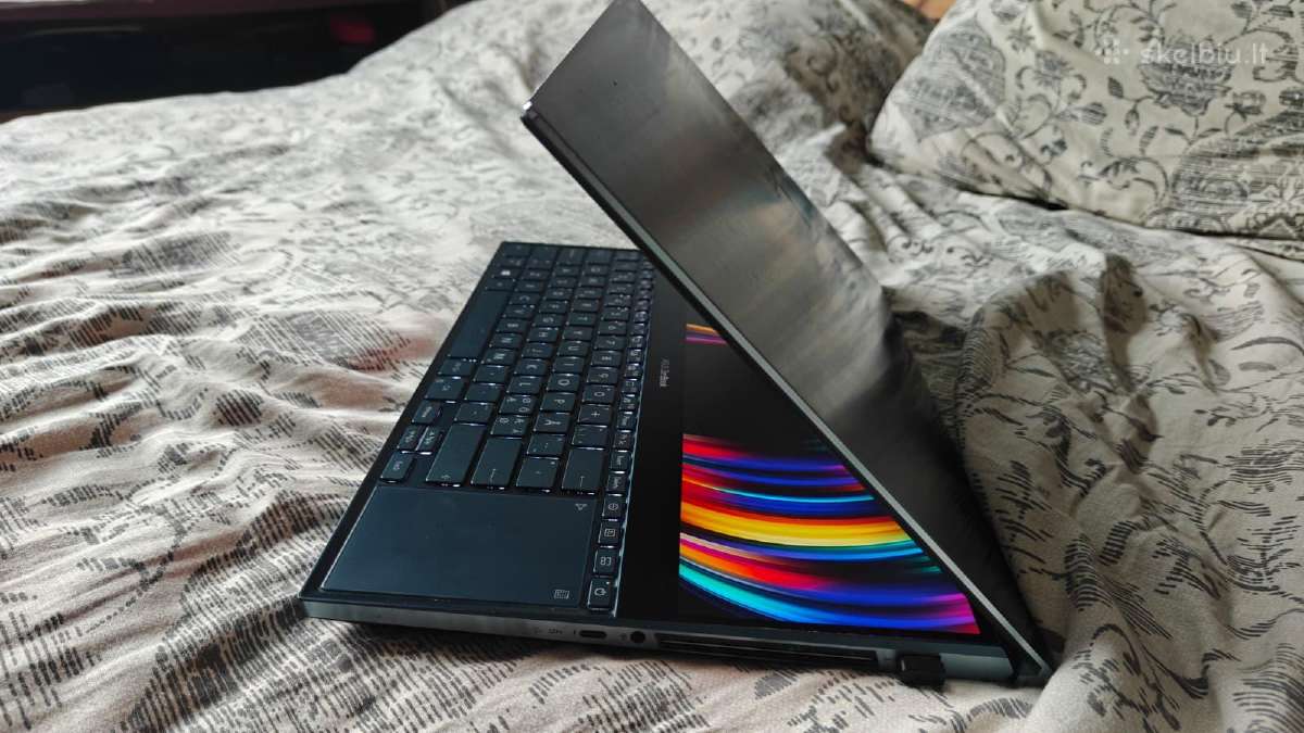 Asus Zenbook Pro Duo Ux581, 4k Oled touch screen - nuotraukos Nr. 5