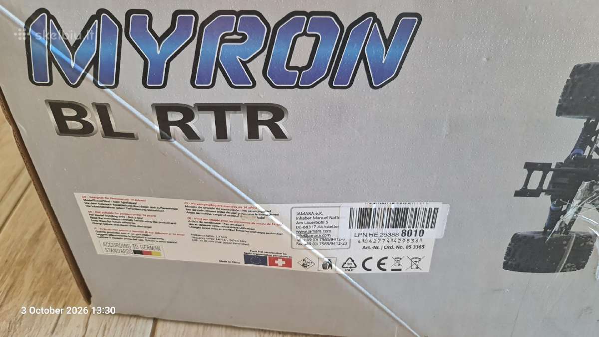 Automobilio modelis Jamara Mayron Bl Rtr 1:10 - nuotraukos Nr. 6