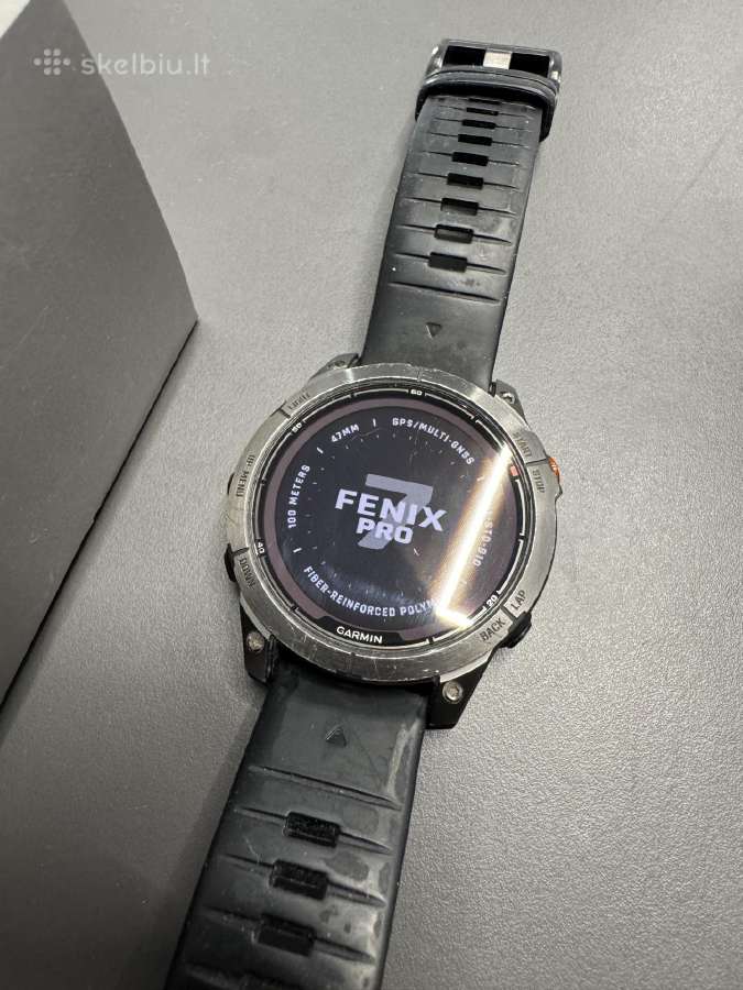 Garmin Fenix 7 pro solar 47mm - nuotraukos Nr. 2