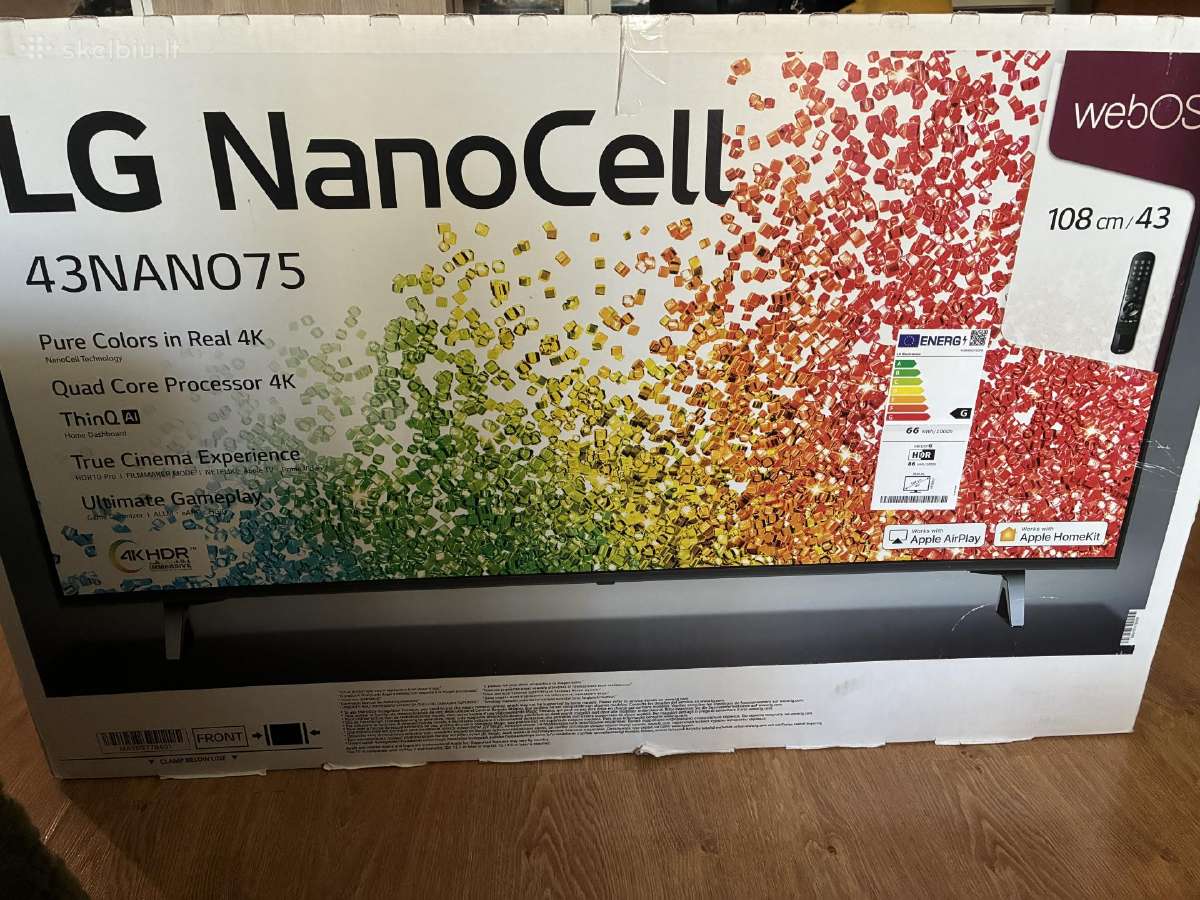 LG Nanocell 43nano75 (43" / 109 cm) - nuotraukos Nr. 6