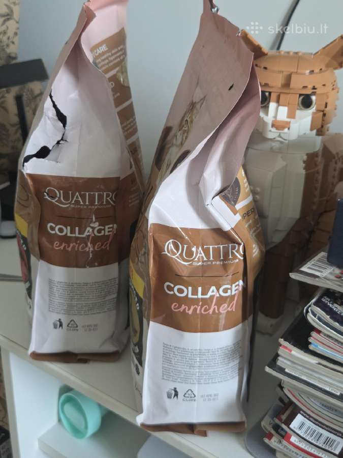 Quattro Sausas kačių maistas 2x1,5kg - nuotraukos Nr. 2