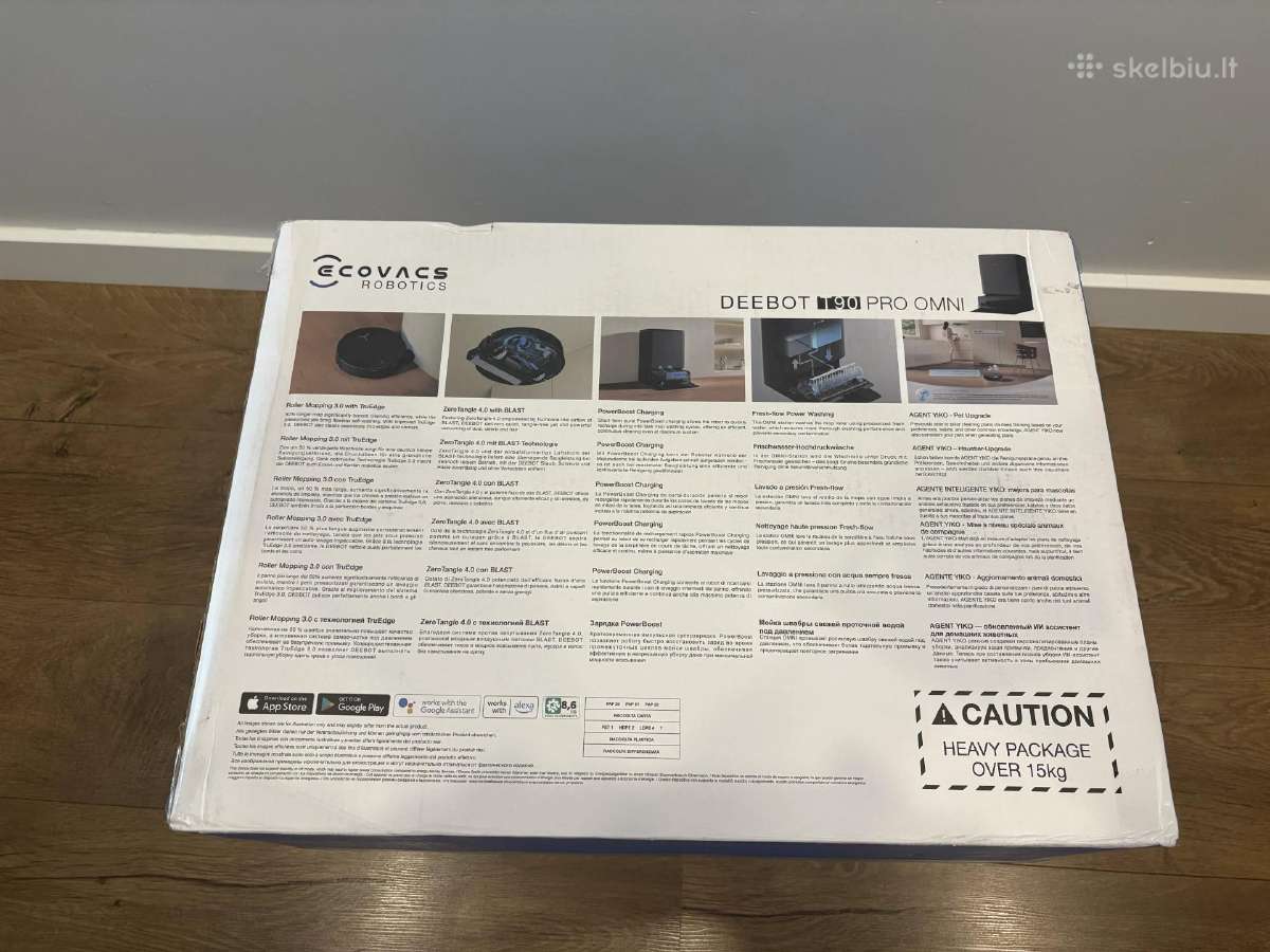 Naujas Ecovacs T90 Pro Omni - nuotraukos Nr. 5