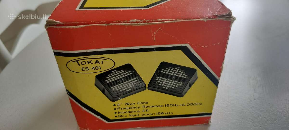 Du 4 omų garsiakalbiai, maks. 15 W - nuotraukos Nr. 4