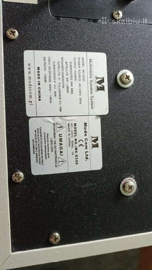 Mode Com / Modecom Mc-8320 - nuotraukos Nr. 5