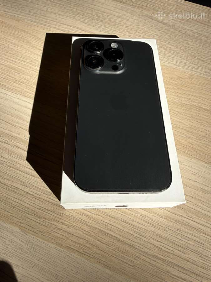 iPhone 15 pro 256 GB - nuotraukos Nr. 3