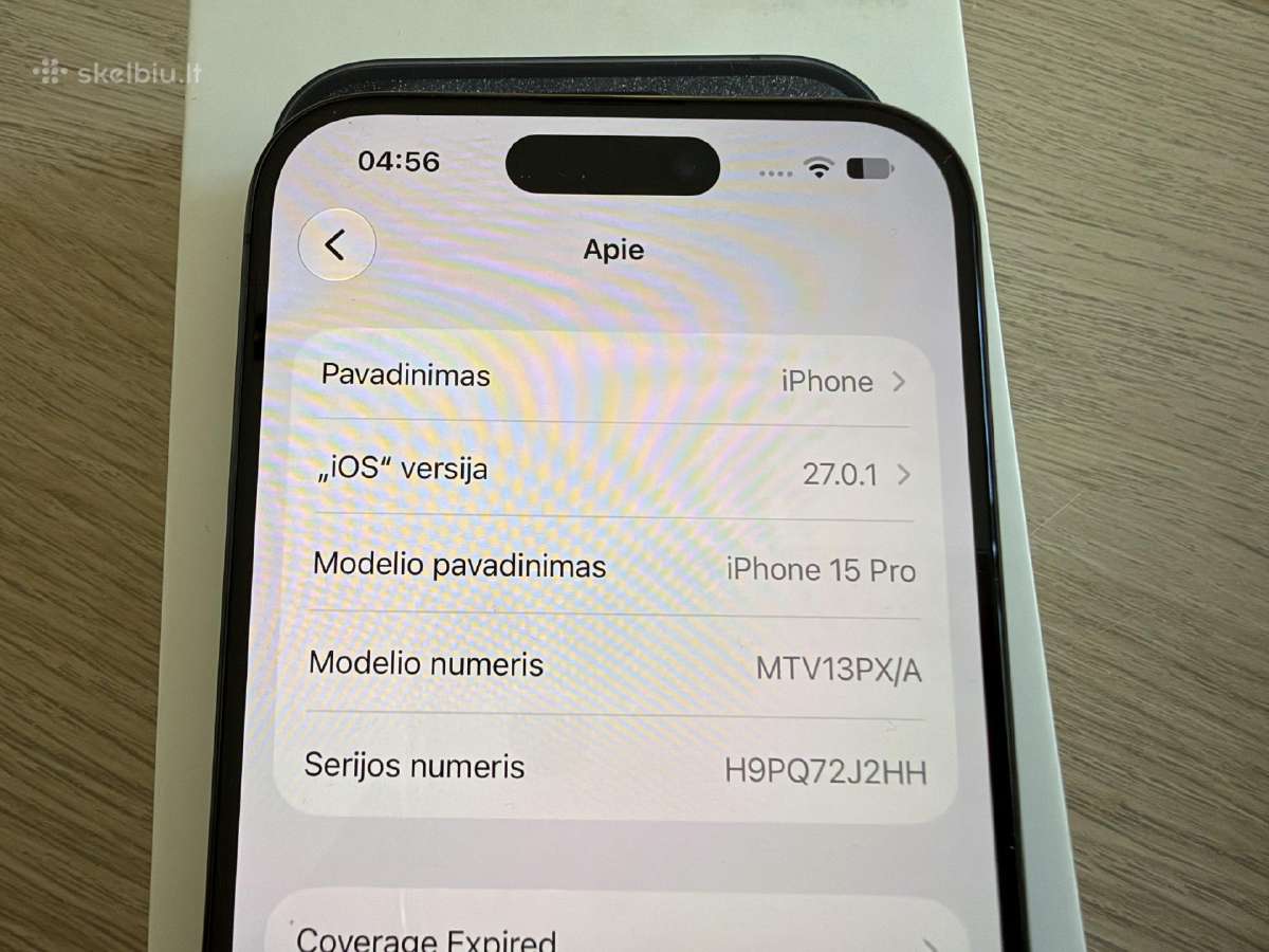 iPhone 15 pro 256 GB - nuotraukos Nr. 11