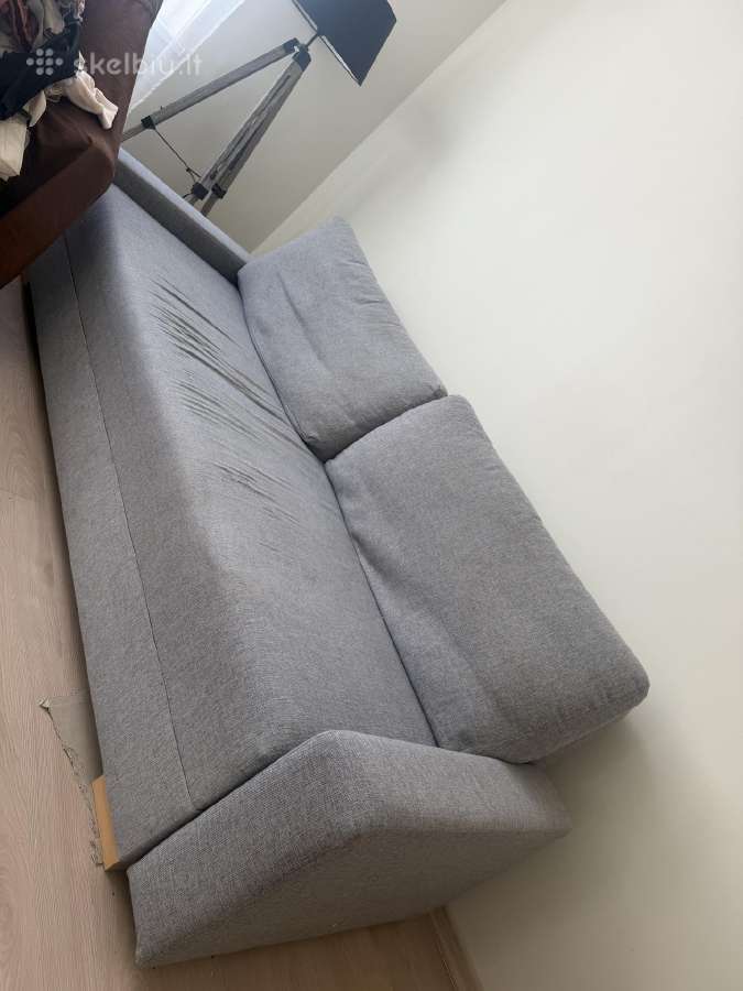 Sofa lova šviesiai pilka - nuotraukos Nr. 3