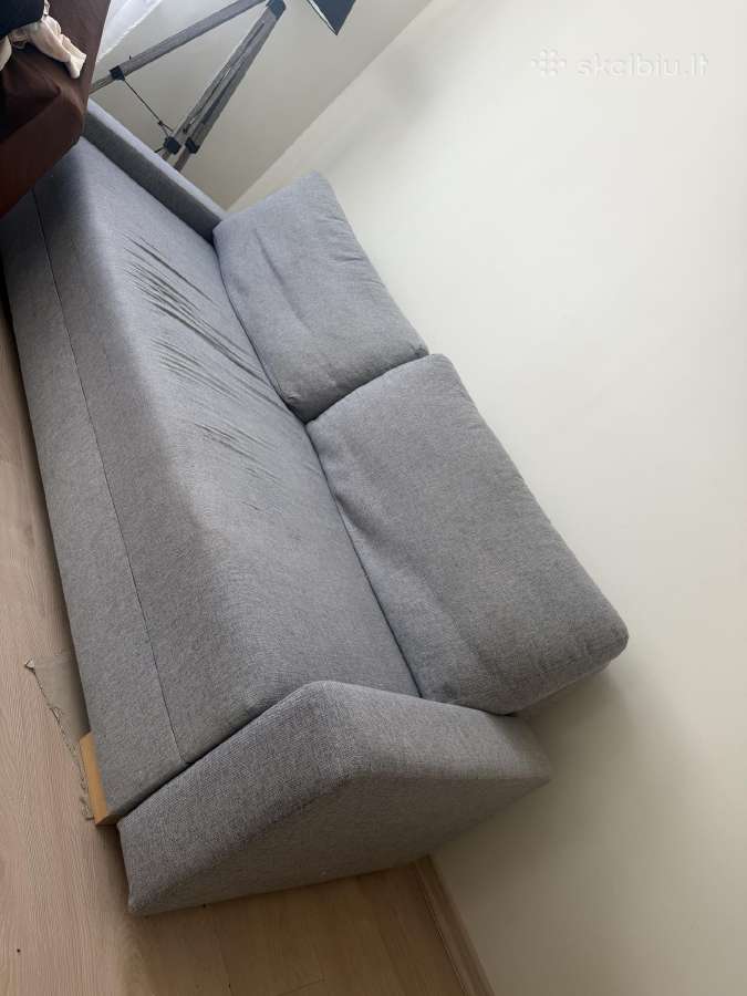 Sofa lova šviesiai pilka - nuotraukos Nr. 4