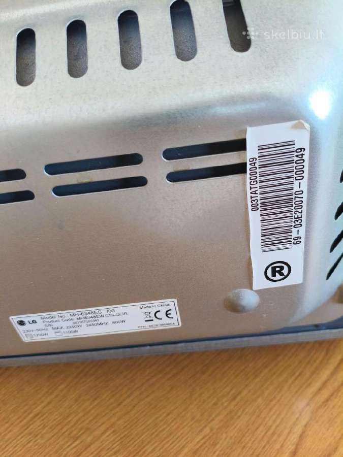 LG mikrobangė - nuotraukos Nr. 4
