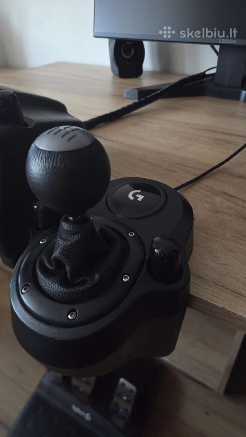 Logitech G29 vairas + Shifteris - nuotraukos Nr. 3