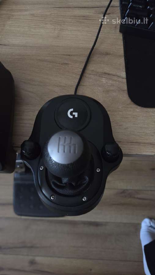 Logitech G29 vairas + Shifteris - nuotraukos Nr. 4