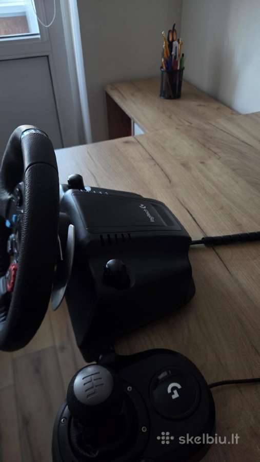Logitech G29 vairas + Shifteris - nuotraukos Nr. 7