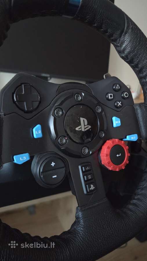 Logitech G29 vairas + Shifteris - nuotraukos Nr. 8