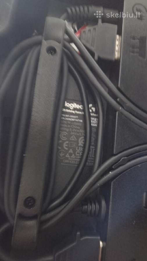 Logitech G29 vairas + Shifteris - nuotraukos Nr. 13