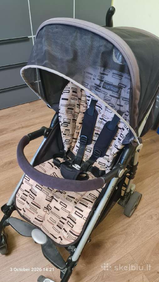 Sportinis vežimėlis, skėtukas Peg Perego Si - nuotraukos Nr. 3