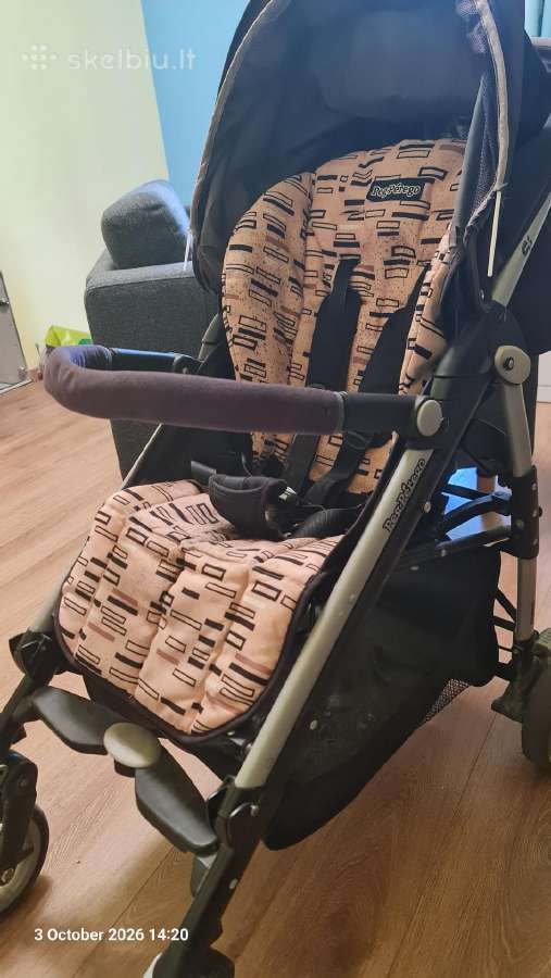 Sportinis vežimėlis, skėtukas Peg Perego Si - nuotraukos Nr. 8