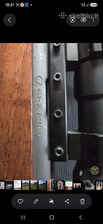 Parduodamas Cz 452-2e Zkm 22 Lr - nuotraukos Nr. 5