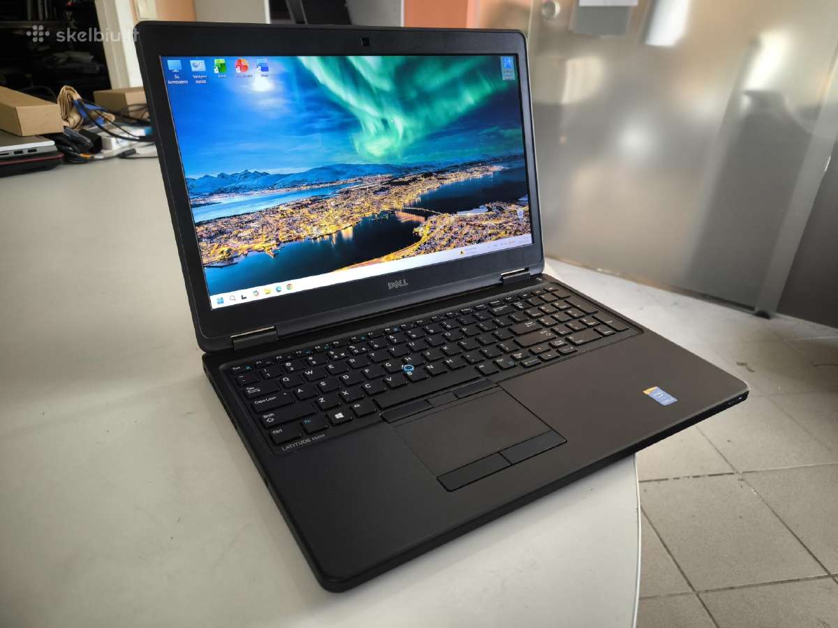 Dell i3 5th/15,6"ips/8gb/w11/SSD/puiki baterija - nuotraukos Nr. 5