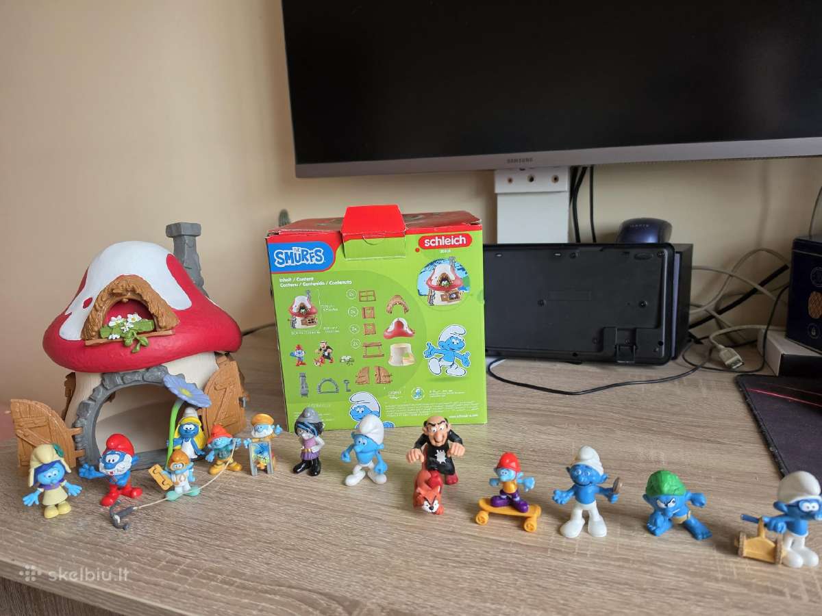 Smurfu namas ir figureles - nuotraukos Nr. 2