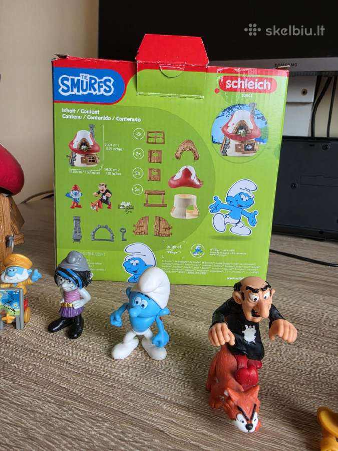 Smurfu namas ir figureles - nuotraukos Nr. 3