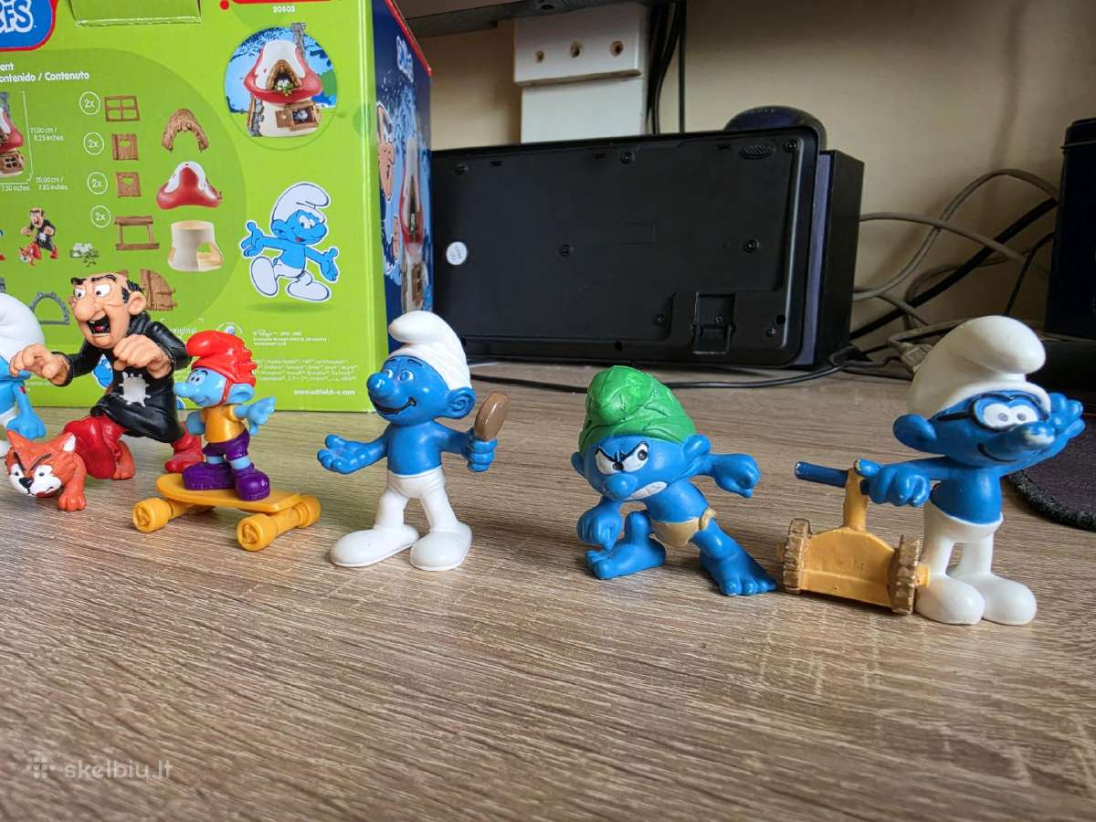 Smurfu namas ir figureles - nuotraukos Nr. 5