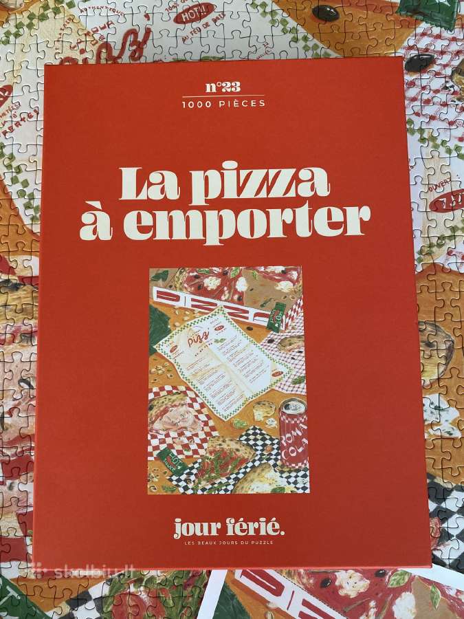 Puzlė Dėlione Jour Ferie Pizza emporter (1000) - nuotraukos Nr. 2