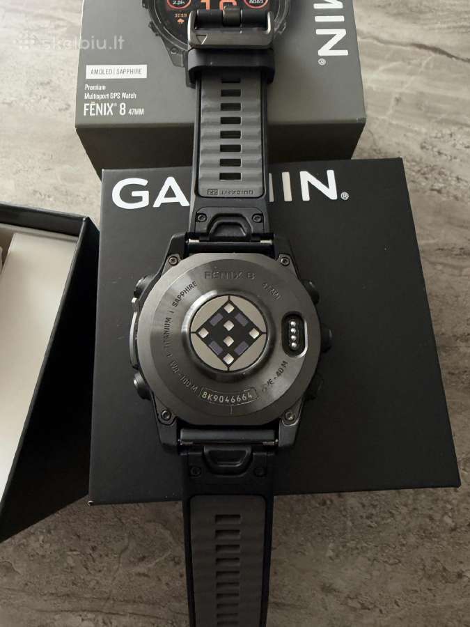 Garmin Fenix 8 Amoled Sapphire 47mm - nuotraukos Nr. 7