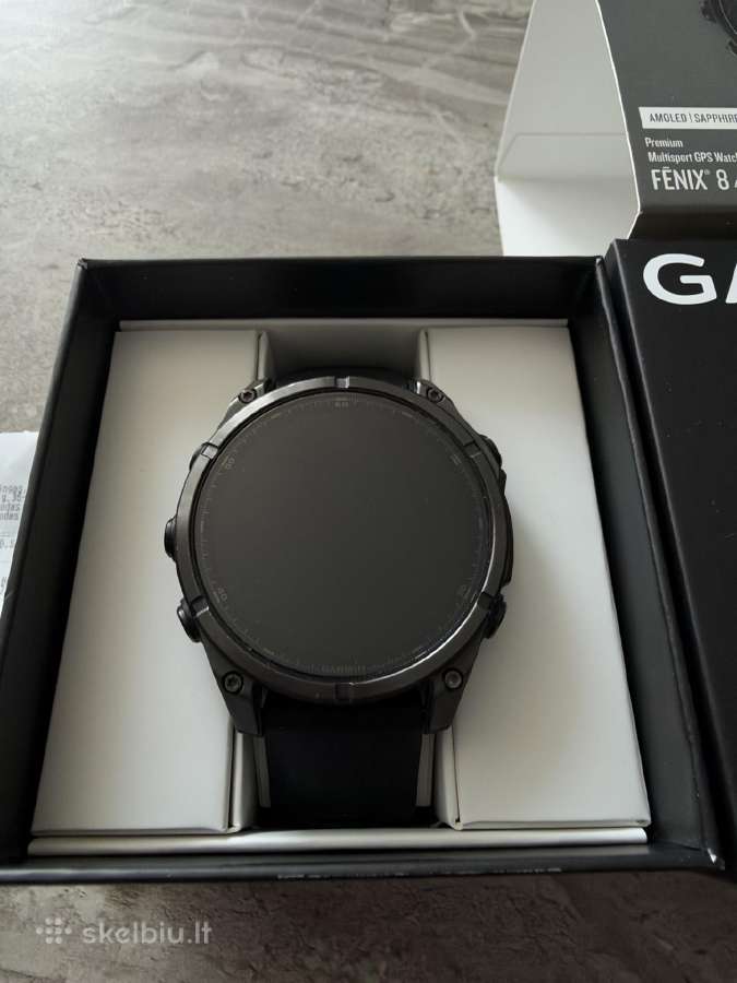 Garmin Fenix 8 Amoled Sapphire 47mm - nuotraukos Nr. 2