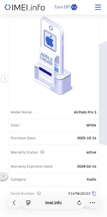 Apple Airpods Pro 3 - nuotraukos Nr. 4