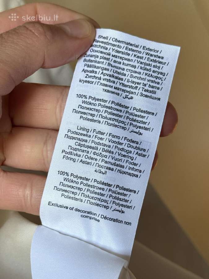Vila elegantiškas kreminis švarkelis - nuotraukos Nr. 24