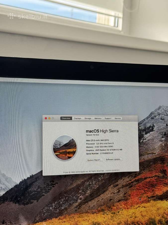 Apple iMac 2011 - nuotraukos Nr. 9