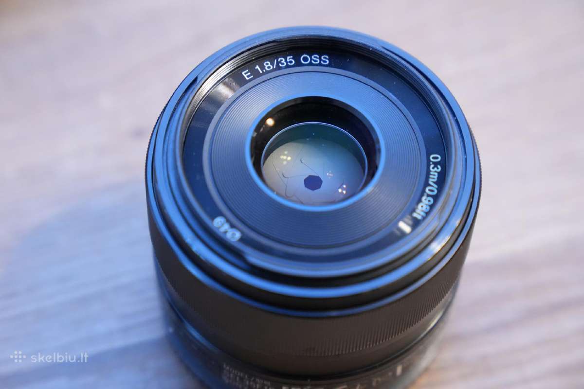 Sony E 35mm f/1.8 Oss Sel35f18 objektyvas - nuotraukos Nr. 3