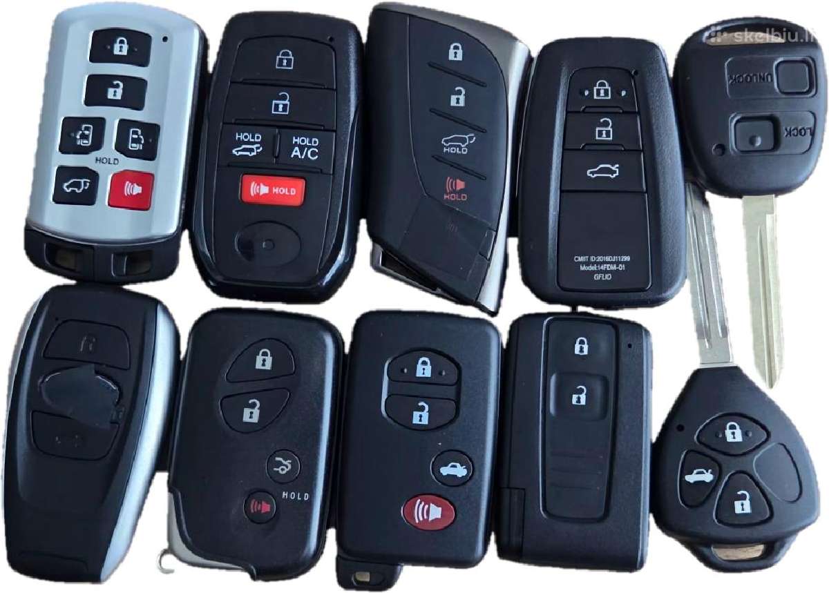 Raktai automobiliams, programavimas. - nuotraukos Nr. 3