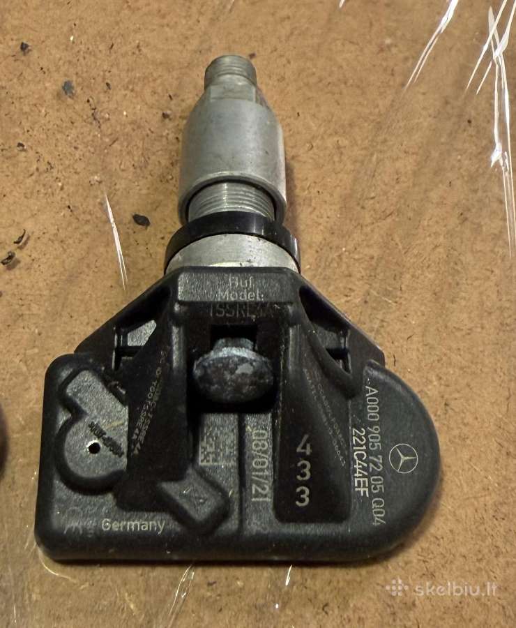 Tpms Mercedes A0009057205 Huf 433 MHz, 5 vnt. - nuotraukos Nr. 3