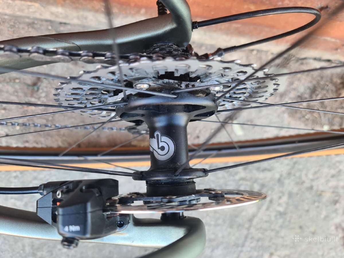 Campagnolo ekar1x13anglies pluošto rėmas ir ratai - nuotraukos Nr. 7