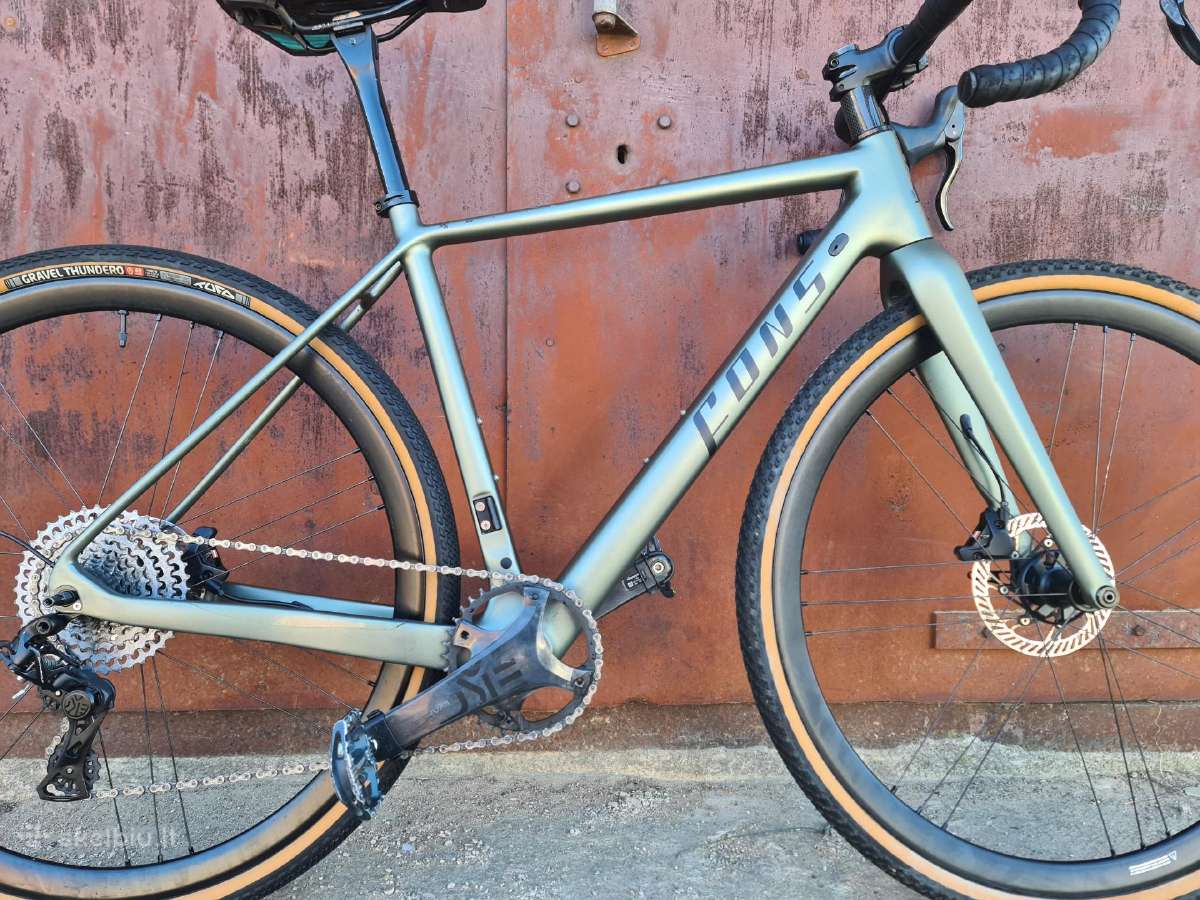 Campagnolo ekar1x13anglies pluošto rėmas ir ratai - nuotraukos Nr. 8