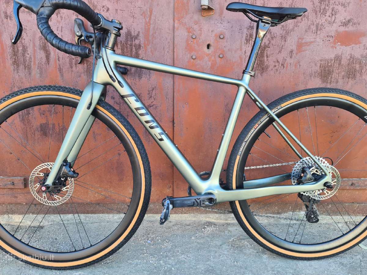Campagnolo ekar1x13anglies pluošto rėmas ir ratai - nuotraukos Nr. 11