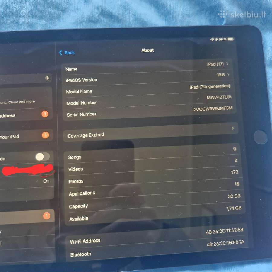 iPad 7th Gen Base Model - nuotraukos Nr. 3