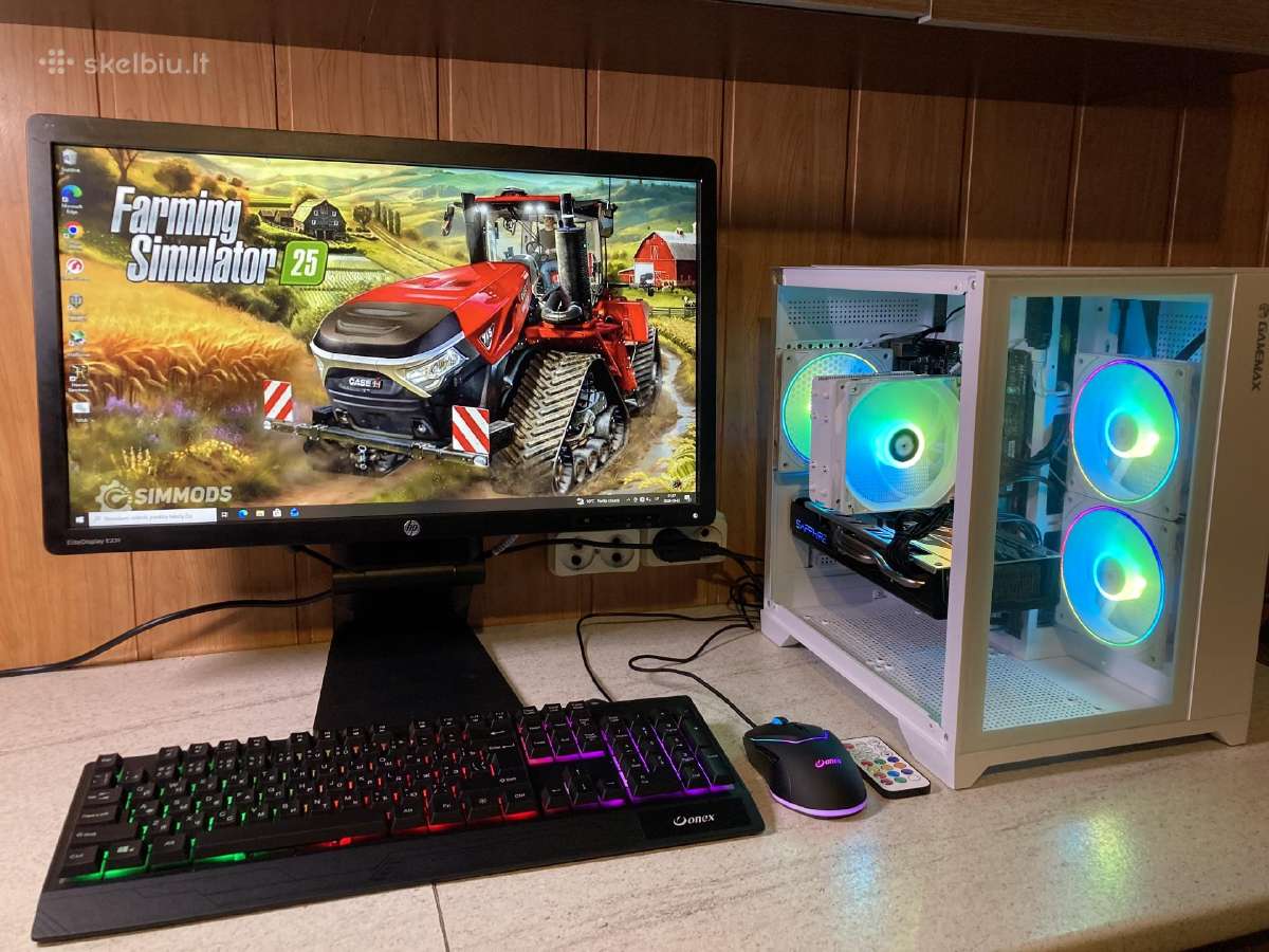 Žaidimų Kompiuterio Pilnas Komplektas Su i7/rx570 - nuotraukos Nr. 2