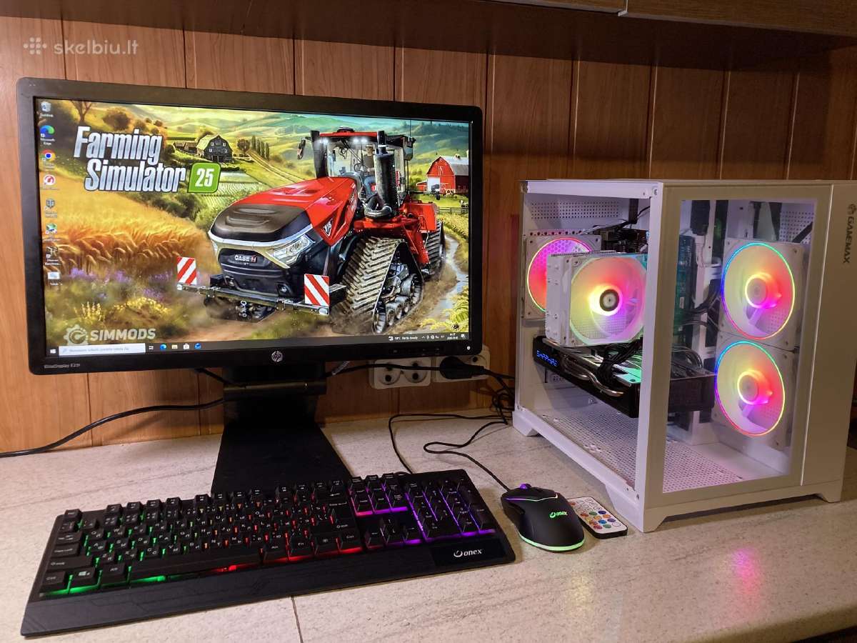 Žaidimų Kompiuterio Pilnas Komplektas Su i7/rx570 - nuotraukos Nr. 3