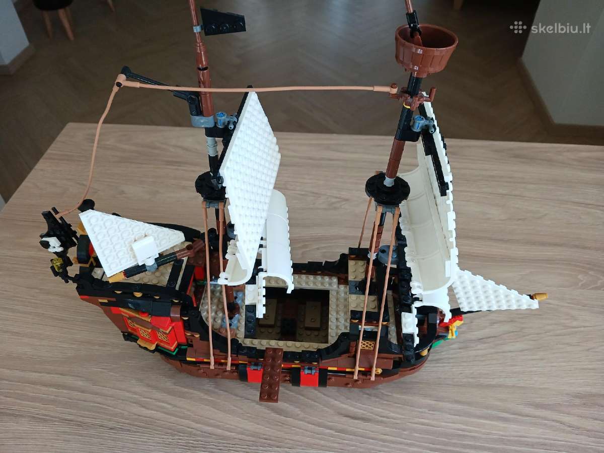 Parduodu Lego Creator 3in1 Piratų Laivo rinkinį. - nuotraukos Nr. 4