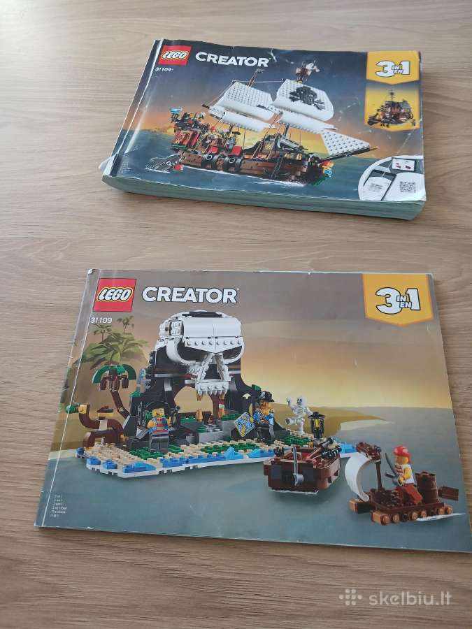 Parduodu Lego Creator 3in1 Piratų Laivo rinkinį. - nuotraukos Nr. 7