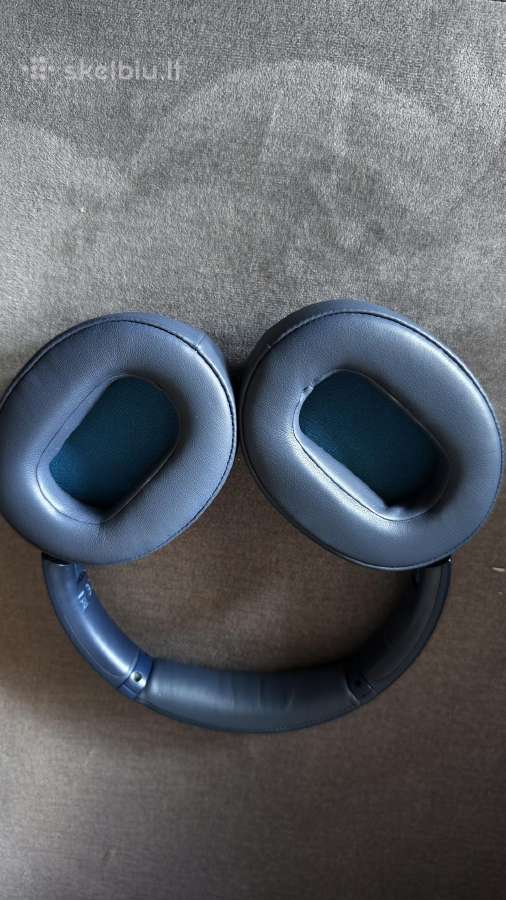 Mėlynos Sony Wh-xb900n belaidės ausinės - nuotraukos Nr. 4